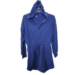 Daily Practice Hoodie Drawstring Tunic Dress